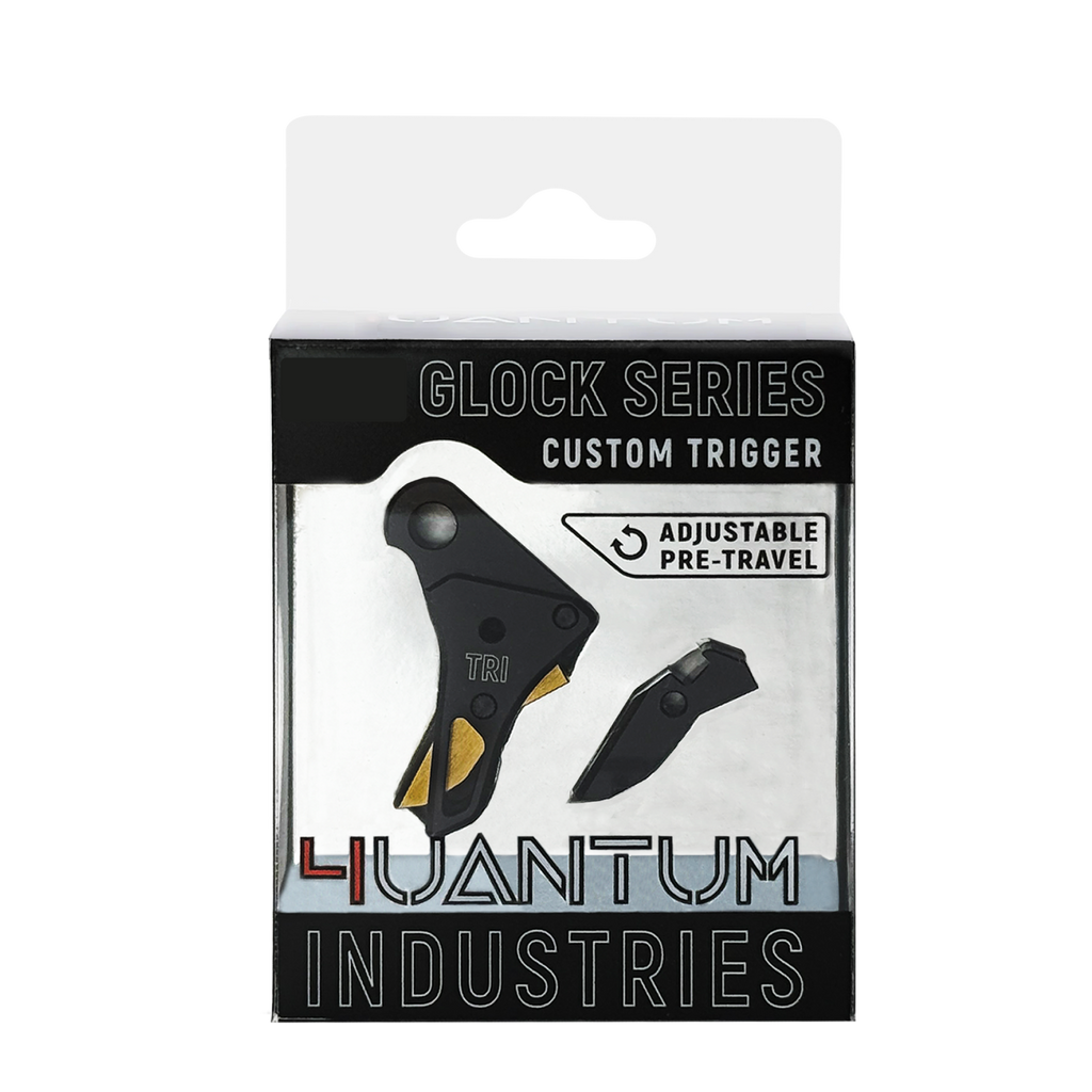 4UANTUM PERFORMANCE-CUSTOM FLAT TRIGGER FOR GLOCK (GLOCK SERIES)
